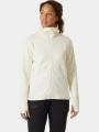 pulover polar pt. femei Helly Hansen W Evolved Air Hooded Midlayer alb 1