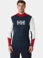 top lenjerie de corp pt. barbati Helly Hansen Lifa Merino Midw Logo negru 1