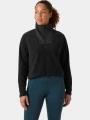 pulover crop pt. femei Helly Hansen W Daybreaker Cropped Fleece negru 1