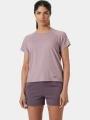 tricou cu maneci scurte pt. femei Helly Hansen W Shine Solen T-Shirt violet 1
