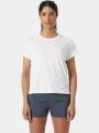 tricou pentru sport, cu maneci scurte pt. femei Helly Hansen W Shine Solen T-Shirt alb 1