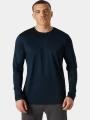 tricou cu maneci lungi, pentru sport pt. barbati Helly Hansen Hh Tech Crew Ls 2.0 albastru inchis 1
