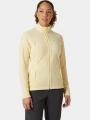 pulover polar pt. femei Helly Hansen W Daybreaker Fleece Jacket galben 1