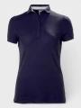 tricou cu guler pt. femei Helly Hansen W Crewline Polo albastru inchis 1