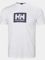 tricou cu maneci scurte pt. barbati Helly Hansen Hh Box T alb 1
