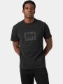 tricou cu maneci scurte pt. barbati Helly Hansen Hh Box T negru 1