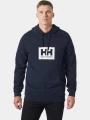 pulover cu gluga pt. barbati Helly Hansen Hh Box Hoodie albastru inchis 1