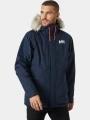 jacheta de iarna pt. barbati Helly Hansen Coastal 3.0 Parka albastru inchis 1