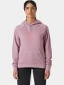 pulover cu gluga pt. femei Helly Hansen W Core Graphic Hoodie violet 1