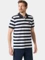 tricou cu guler pt. barbati Helly Hansen Toulon Graphic Polo albastru inchis 1