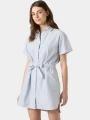 rochie camasa pt. femei Helly Hansen W Sorrento Shirt Dress albastru deschis 1