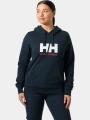 pulover cu gluga pt. femei Helly Hansen W Hh Logo Hoodie albastru inchis 1
