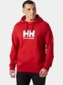 pulover cu gluga pt. barbati Helly Hansen Hh Logo Hoodie 3.0 rosu 1