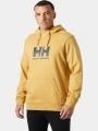pulover cu gluga pt. barbati Helly Hansen Hh Logo Hoodie 3.0 galben 1