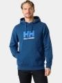 pulover cu gluga pt. barbati Helly Hansen Hh Logo Hoodie albastru 1