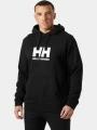 pulover cu gluga pt. barbati Helly Hansen Hh Logo Hoodie negru 1