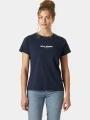 tricou cu maneci scurte pt. femei Helly Hansen W Core T-Shirt 2.0 albastru inchis 1