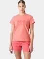 tricou cu maneci scurte pt. femei Helly Hansen W Hh Logo T-Shirt 3.0 nisip 1