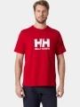 tricou cu maneci scurte pt. barbati Helly Hansen Hh Logo T-Shirt 3.0 rosu 1