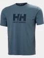 tricou cu maneci scurte pt. barbati Helly Hansen Hh Logo T-Shirt 3.0 albastru 1