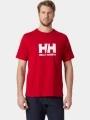 tricou cu maneci scurte pt. barbati Helly Hansen Hh Logo T-Shirt 3.0 rosu 1