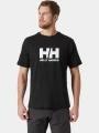 tricou cu maneci scurte pt. barbati Helly Hansen Hh Logo T-Shirt 3.0 negru 1