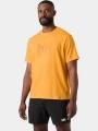 tricou cu maneci scurte pt. barbati Helly Hansen Hh Logo T-Shirt 3.0 portocaliu 1