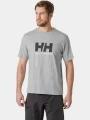 tricou cu maneci scurte pt. barbati Helly Hansen Hh Logo T-Shirt 3.0 gri 1