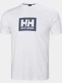 tricou cu maneci scurte pt. barbati Helly Hansen Hh Box T 2.0 alb 1
