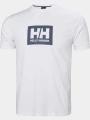 tricou cu maneci scurte pt. barbati Helly Hansen Hh Box T 2.0 alb 1