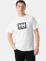 tricou cu maneci scurte pt. barbati Helly Hansen Hh Box T 2.0 alb 1