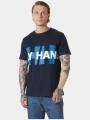 tricou cu maneci scurte pt. barbati Helly Hansen Core Graphic T 2.0 albastru inchis 1