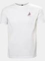 tricou cu maneci scurte pt. barbati Helly Hansen Shoreline T-Shirt 3.0 alb 1