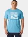 tricou cu maneci scurte pt. barbati Helly Hansen Shoreline T-Shirt 3.0 albastru deschis 1