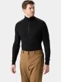 pulover tricotat pt. barbati Helly Hansen Afton Knitted 1/2 Zip negru 1