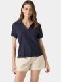 tricou cu guler pt. femei Helly Hansen W Portofino Polo albastru inchis 1