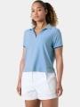tricou cu guler pt. femei Helly Hansen W Portofino Polo albastru deschis 1