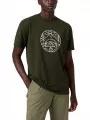 tricou cu maneci scurte pt. barbati Helly Hansen Skog Recycled Graphic T-Shirt verde 1