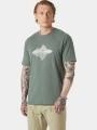 tricou cu maneci scurte pt. barbati Helly Hansen Skog Graphic T-Shirt gri 1