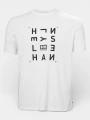 tricou cu maneci scurte pt. barbati Helly Hansen Skog Graphic T-Shirt alb 1