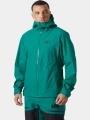 haine de ploaie pt. barbati Helly Hansen Verglas Infinity Shell Jkt 2.0 verde 1