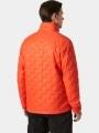 geaca de drumetie matlasata pt. barbati Helly Hansen Lifaloft Insulator Jacket rosu 1