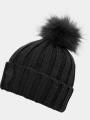 caciula cu mot pt. femei Helly Hansen W Limelight Beanie negru 1