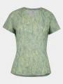 tricou pentru sport, cu maneci scurte pt. femei Rukka Rukka Muuko Print verde 1