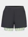 pantaloni scurti pentru sport pt. femei Rukka Rukka Makela Print negru 1
