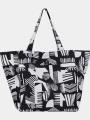 geanta de plaja pt. femei Fundango Almaraz Beach Bag negru 1