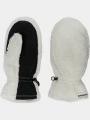 manusi pt. femei Fundango Teddy Gloves alb 1