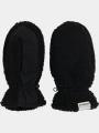manusi pt. femei Fundango Teddy Gloves negru 1