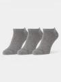 sosete sub glezna pt. barbati Fundango Nowshow 3 Pack Socks gri 1