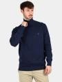 pulover tricotat pt. barbati Timberland Turtle Neck Cotton Sweater albastru inchis 1